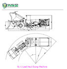 Putih Deutz Diesel Muat Haul Scraper Mesin CE ISO9001