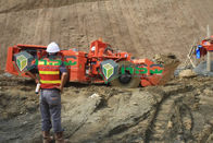 Underground Mining Beban Haul Dumper dengan Beton Shotcrete Robot Arm, KSQ RL-2 LHD