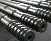 Hex Dan Putaran Bentuk Threaded Bor Rod Untuk Rock Drill, Tungsten Carbide Material