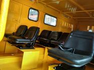 Orange / White / Yellow RS-3CT Crew Transporter (16 Tempat duduk) Truk Dump Underground