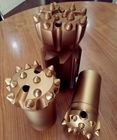 Spherical / Ballistic Button High Speed ​​Drill Bits Alloy Steel Meterial Dia 64 - 89mm