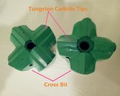 Tungsten Carbide Cross Bits Pahat Bor Bits Broca De Cincel Broca Cruzada Bottom Broca