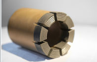 HQ Berlian Core Drill Bit Surface / Diresapi Set Ketahanan Aus Tinggi