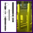 Kekuatan Tinggi Alloy Steel DTH Drilling Tools Dengan CNC Milling DTHF345