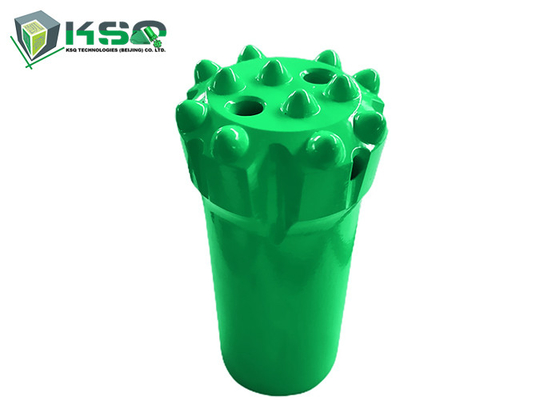 R32 76mm Tombol Bor Bit Tungsten Carbide Untuk Drifting Tunneling