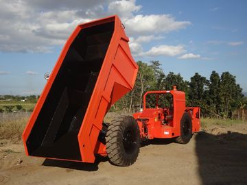 Orange 12 Ton Truk Penambangan Bawah Tanah, Peralatan Pengeboran Penambang Emas