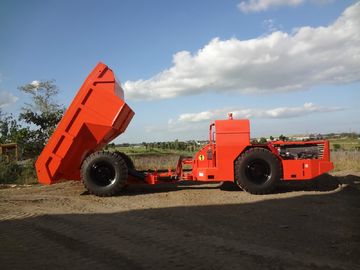 Orange 12 Ton Truk Penambangan Bawah Tanah, Peralatan Pengeboran Penambang Emas