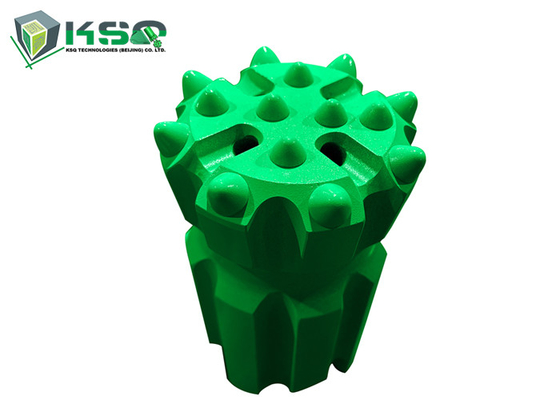 T51 115mm Ballistic Spherical Thread Button Bits Pengeboran Batu
