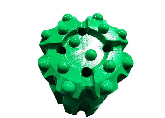 T38 76mm Retrac Bola tombol Bor Bit Tungsten Karbida