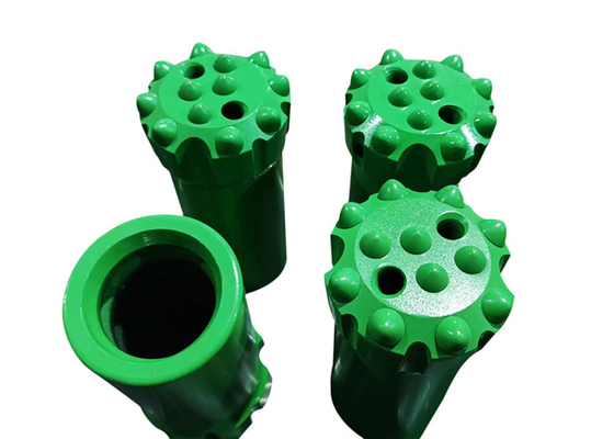 T38 64mm sampai 89mm Top Hammer Tungsten Carbide Thread Button Drill Bit