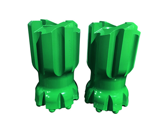 Hijau / Biru Retrac Button Bit Untuk Hard Medium Untuk Hard Rock Mining Bagian T-WIZ60-115