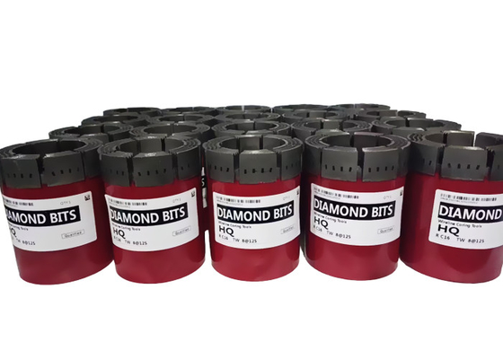HQ Professional Core Drill Bit untuk Eksplorasi Kabel Mineral Industri Eksplorasi Mineral