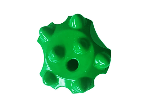 Alat Pengeboran Batu Taper 4° 46mmTaper Button Drill Bit untuk Drifting / Tunneling