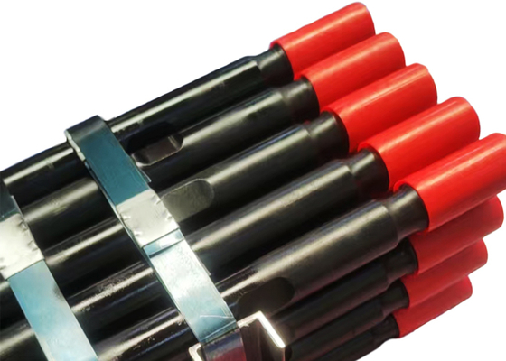 T45 Rock Drill Rods Drill Steel Extension Rod untuk Drfting dan Tunneling