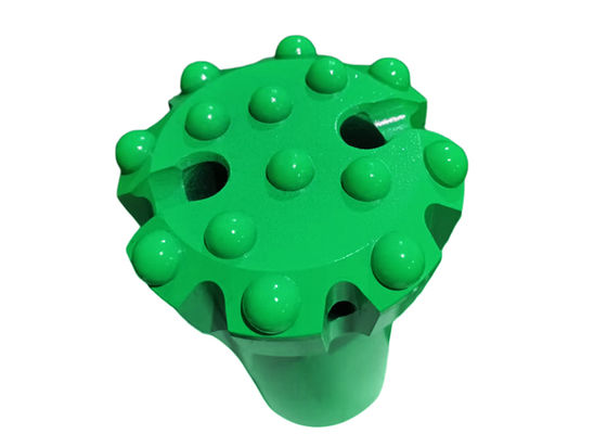 Hard Rock Drill Head T51-102mm Flat Face Spherical Thread Rock Drill Button Bit untuk Pertambangan