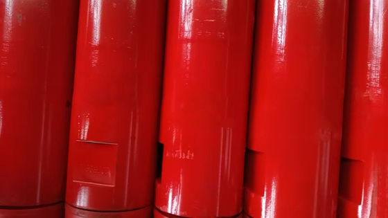 4'' 6m Batang Pengeboran RC Ulir Pipa Pengeboran Sirkulasi Balik