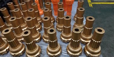 Spherical / Ballistic QL50 Shank Dth Bits Tombol Untuk Rentang Tekanan Tinggi