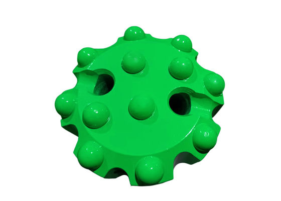 Mata Bor Tombol Ulir T51-89mm dengan Desain Karbida Semi-balistik untuk Pengeboran Bangku