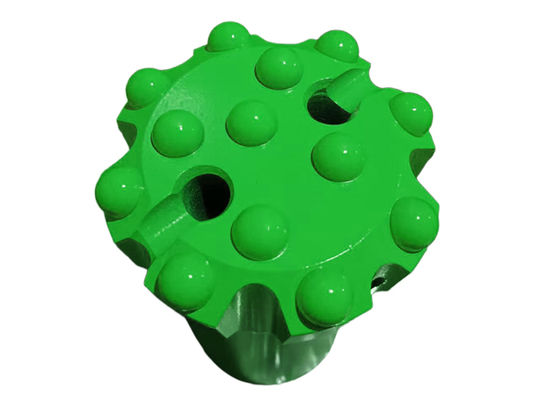 Mata Bor Tombol Ulir T51-89mm dengan Desain Karbida Semi-balistik untuk Pengeboran Bangku