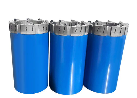 T6-101 Diamond Core Bit dengan Diamond/PDC Material Standard Crown Profile dan Face Discharge Waterways for Mining Exploration