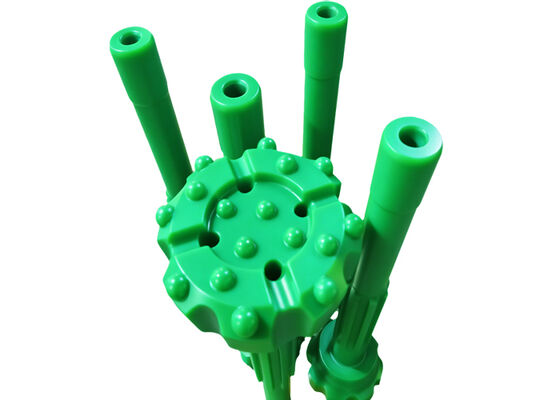 89-140mm Alloy Steel & Tungsten Carbides DTH Button Bit dengan efisiensi pengeboran tinggi untuk pertambangan dan quarrying