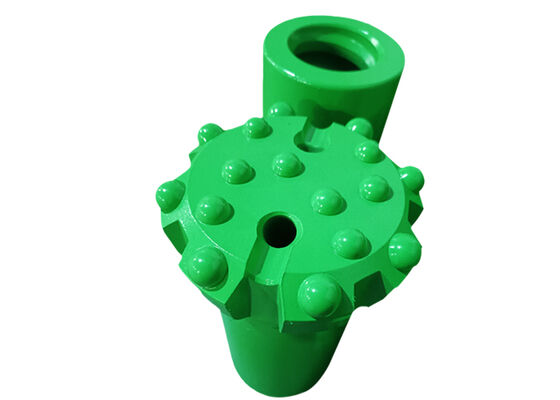 T-WIZ60-127mm Threaded Rock Drill Button Bit dengan Alloy Steel & Tungsten Carbides untuk Pengeboran Berkinerja Tinggi