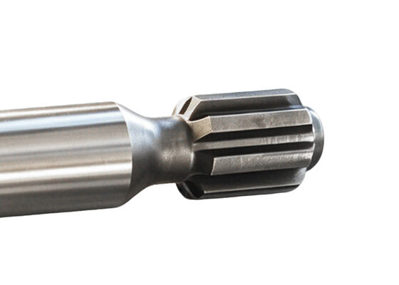 HL1500-80-ST58-635mm Hard Rock Shank Adapter Untuk Top Hammer Mining Bor