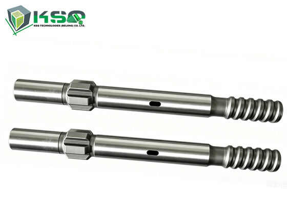 445Mm COP 131 T38 Adaptor Batang Melayang Baja Paduan Kekuatan Tinggi untuk Bor Batu Hidraulik