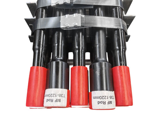 Thread MF Batang Bor Batu T38 1220Mm Alat Pengeboran Palu Atas untuk Penambangan Tambang Batu Keras Harga Pabrik
