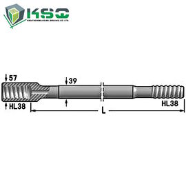 R38 Kecepatan Rod R38-Putaran 39-R38 Flushing Lubang 14,5 mm