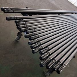 T51 Ekstensi Ulir Bor Batang Pembilasan Lubang 21.5mm Untuk Pengeboran Bench