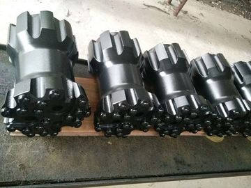 Sisipan Tungsten Carbide Bor Ditarik Bit Center Drop ST68 / Wajah Rata