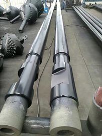 4 "Threaded Steel DTH Drilling Tools Panjang R3 13,5 Meter Dengan Kunci Pas Datar