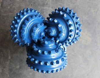 Pengeboran Air / Minyak Sumur Tricone Rock Bit Pengolahan Forging Kekuatan Tinggi