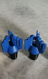 Penempaan PDC Bor Bit 3 Wings API Standard Tungsten Carbide Untuk Pengeboran Tambang
