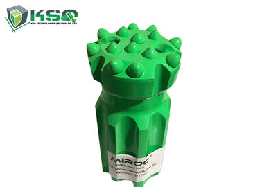 Tungsten Carbide Berulir Sisipan Alat Pengeboran Batu T45 76mm Tombol Retrac Bits