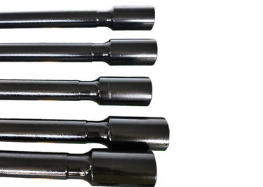 3FT - 20FT Pria - Wanita Threaded Drill Rod R38 39mm Diameter Untuk Penambangan Bawah Tanah