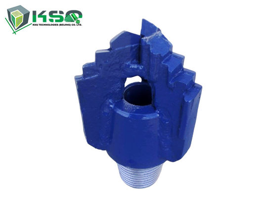 API 3 1/2 &quot;REG Pin Thread 10 Inch 3 Sayap Pisau Tungsten Carbide Step Chevron PDC Drag Bit