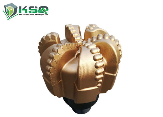 4 Sampai 6 Blades Matrix Body PDC Drill Bit Untuk Pengeboran Sumur Minyak Dan Gas