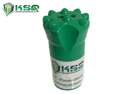 11 Derajat Tapered Tungsten Carbide Button Bit Untuk Pengeboran Lubang Kecil