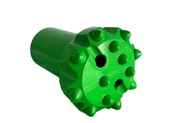 89mm T45 Mining Quarry Top Hammerr Alat Pengeboran Tombol Benang Bit