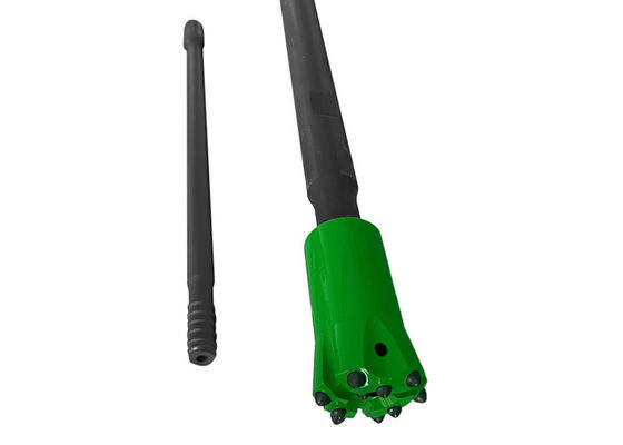 89mm T45 Mining Quarry Top Hammerr Alat Pengeboran Tombol Benang Bit