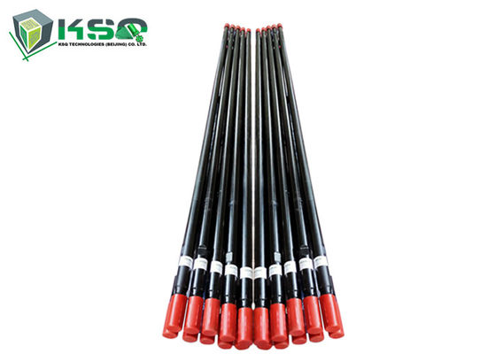 Putaran Hex MF Ekstensi Threaded Drill Rod T38 1220mm Untuk Penggalian Tunneling Blasting