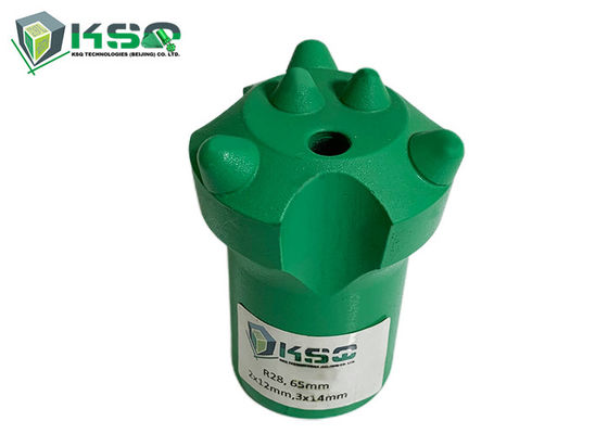 Lubang kecil Rock Drill Bit tombol bit untuk Atlas Copco Rig pengeboran