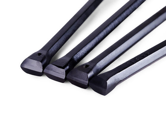 Panjang hitam Integral batang dengan pahat Bit, batu bor alat