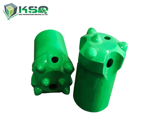 7 Derajat 42mm Tapered Button Bit Untuk Pengeboran Batu