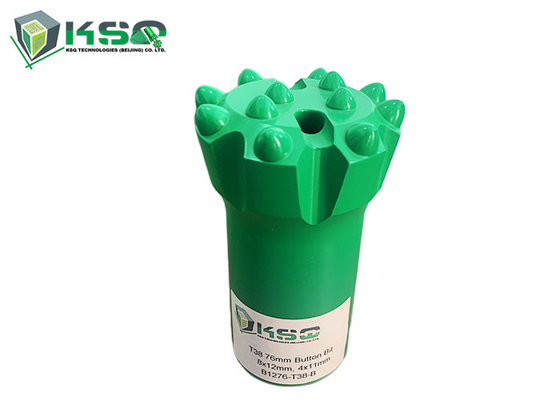 T38 76mm 89mm Tungsten Carbide Balistik Threaded Bor Bit