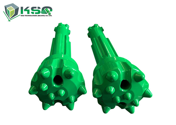 Br2 76mm Dth Bor Bit Baja Mangan Tinggi Tungsten Carbide Buttons