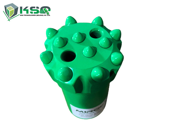 Alat Pengeboran Tombol Drill Bit Convex Face 76mm 64mm T38 Button Bit