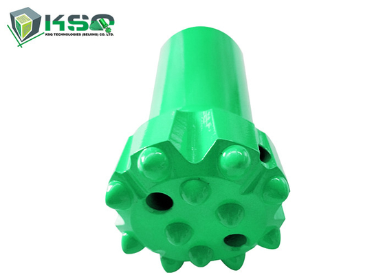 T45 Tombol Balistik / Bulat 89mm Untuk Bit Tombol Berulir Pengeboran Batu Keras